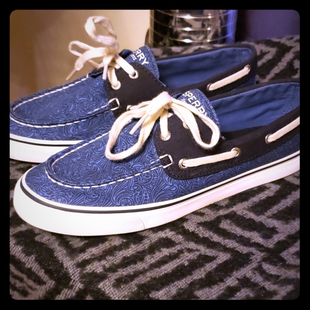 Sperry size 9 top-sider memory foam shoes